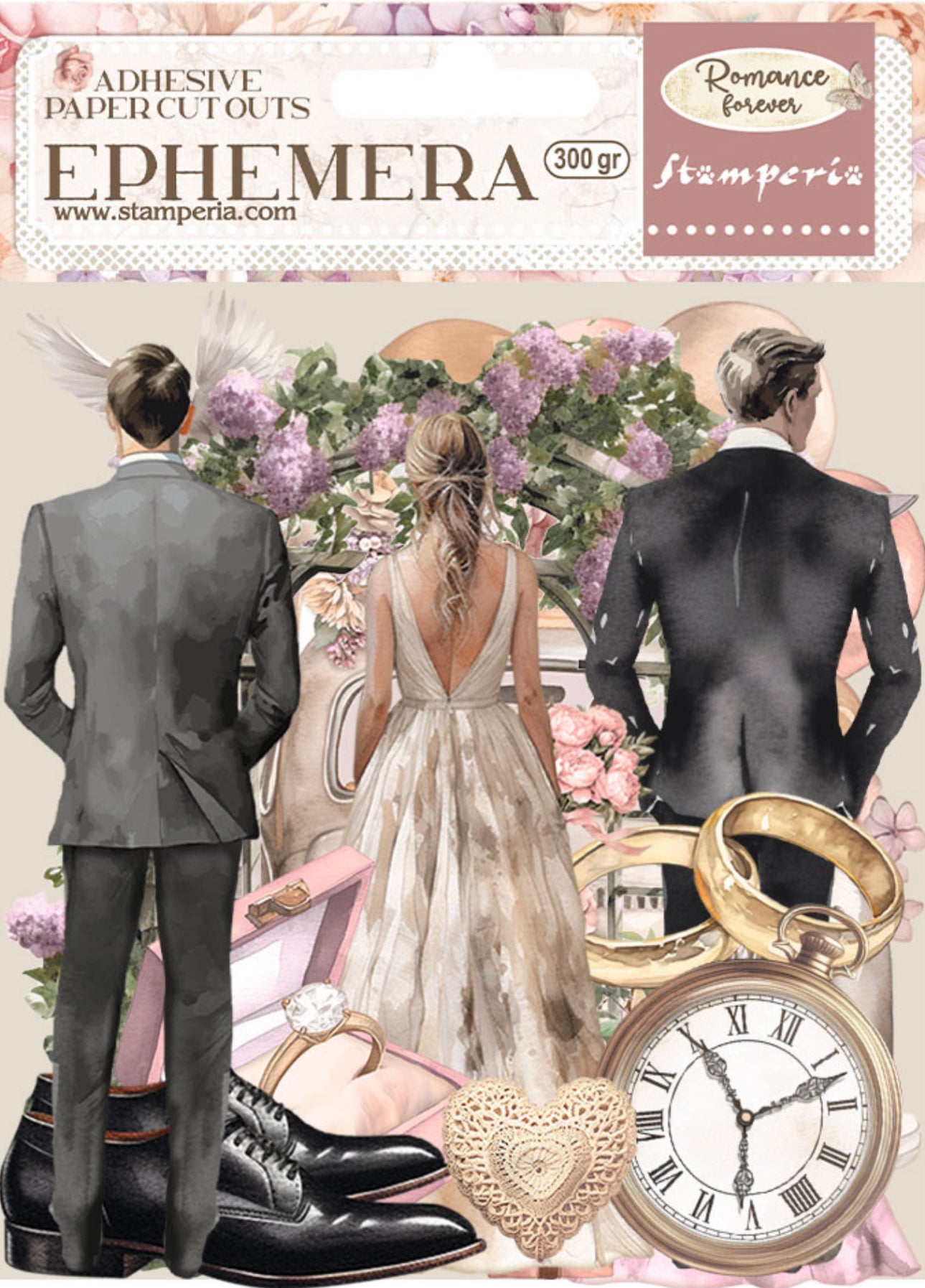 Stamperia Romance Forever - Ceremony Edition Ephemera